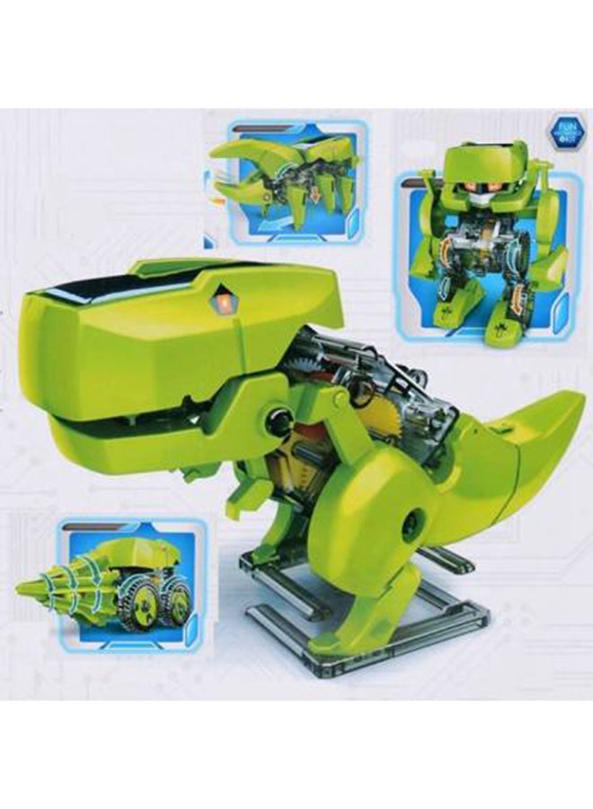 4-In-1 Transforming Solar Powered Robot Kit 24x18.5x6.5cm 24x18.5x6.5cm