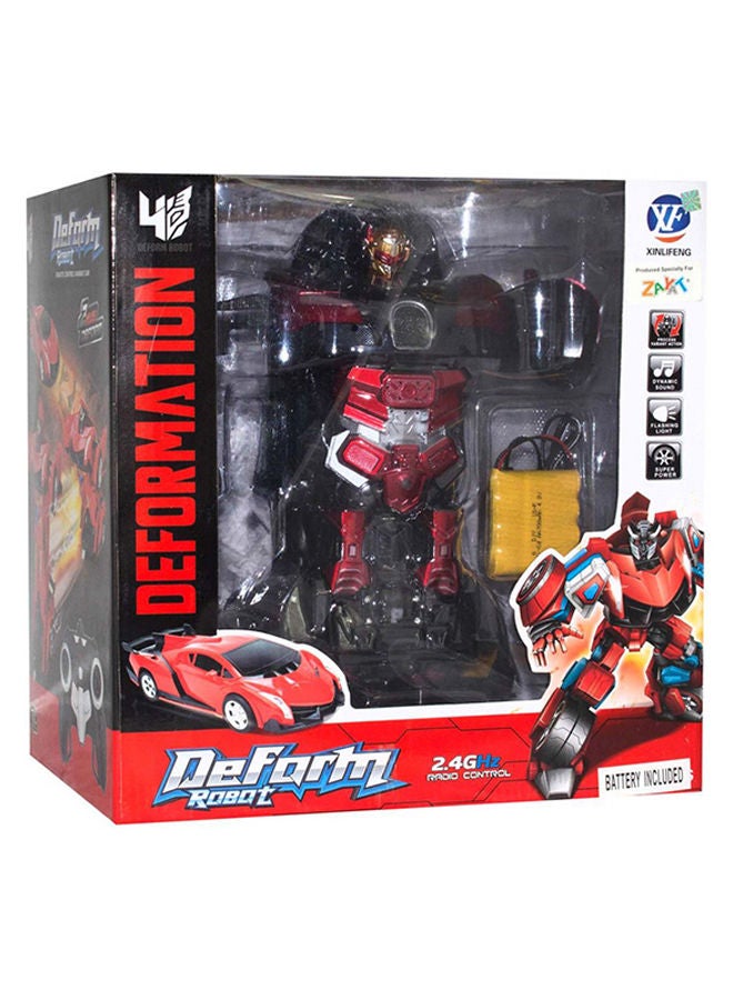 Remote Control Deform Robot Car