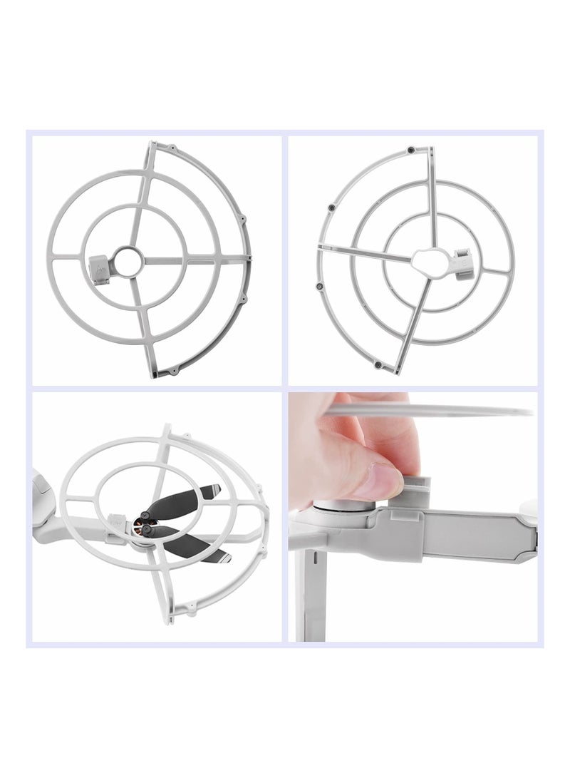 Propeller Guards and Foldable Landing Gear Extension Legs for DJI Mavic Mini 2 / SE, Drone Accessories Compatible with DJI Mini 2, for DJI Mini SE, for Mavic Mini Drone Cover Accessories