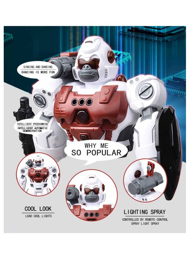 Multi-Function Intelligent 2.4G RC Spray Programmable Smart Robot Toys With Gesture Sensing/Dancing/Singing