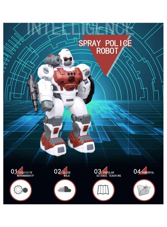 Multi-Function Intelligent 2.4G RC Spray Programmable Smart Robot Toys With Gesture Sensing/Dancing/Singing