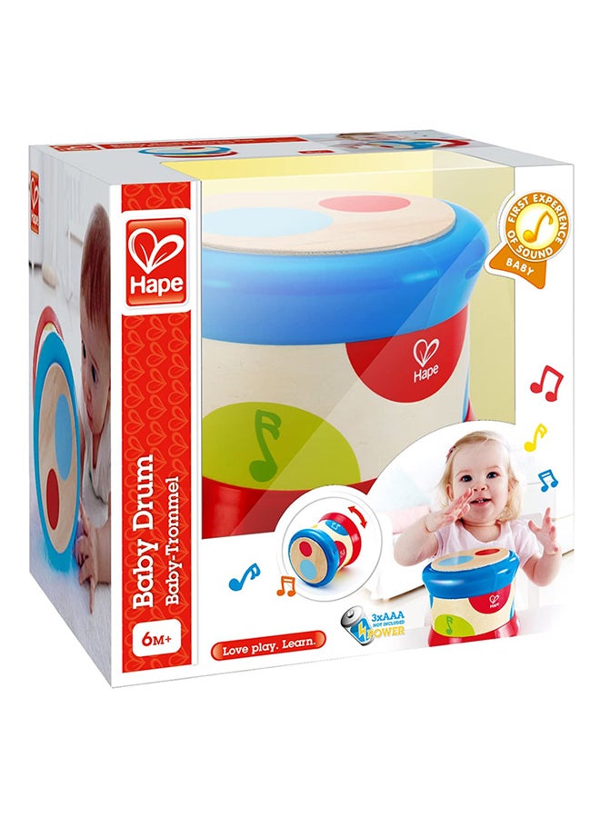 Wooden Early Melodies Baby Drum E0333