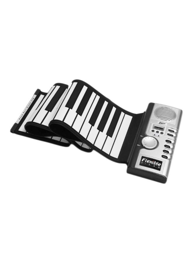 61 Keys Portable Electronic Foldable Roll Up Soft Keyboard Piano