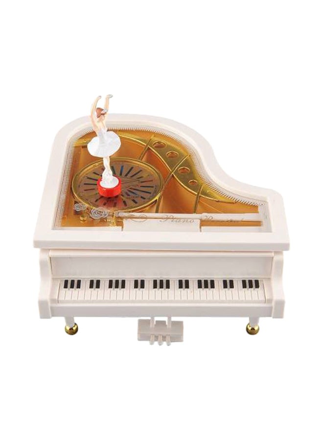 Musical Piano Box With Dancing Girl