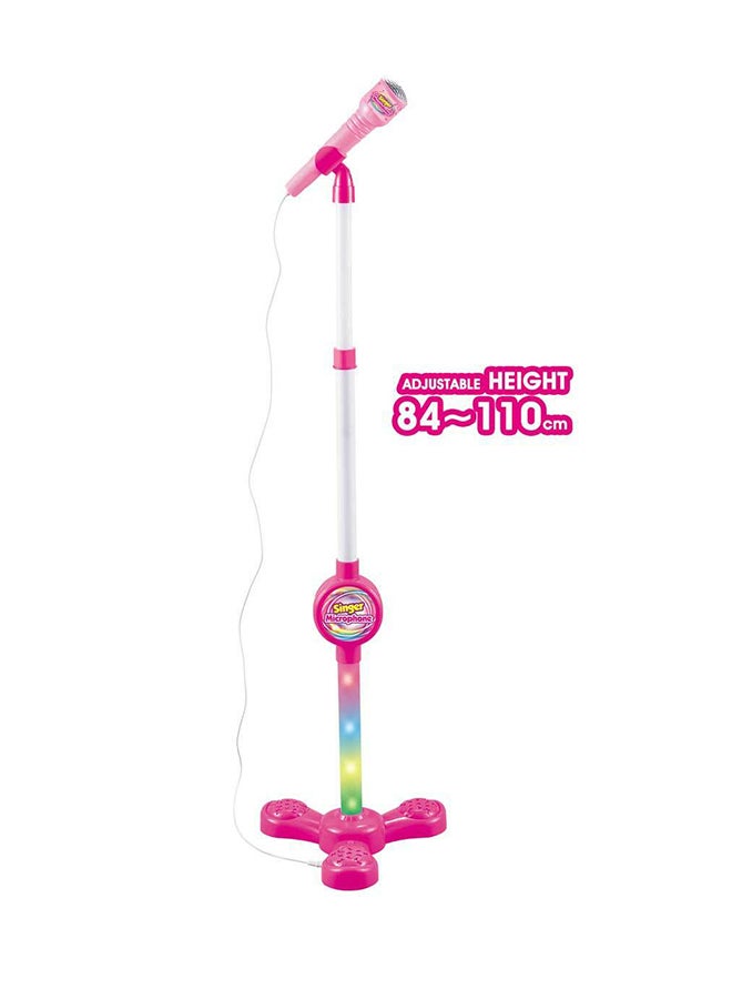 Adjustable Microphone with lights for kids 84-110cm