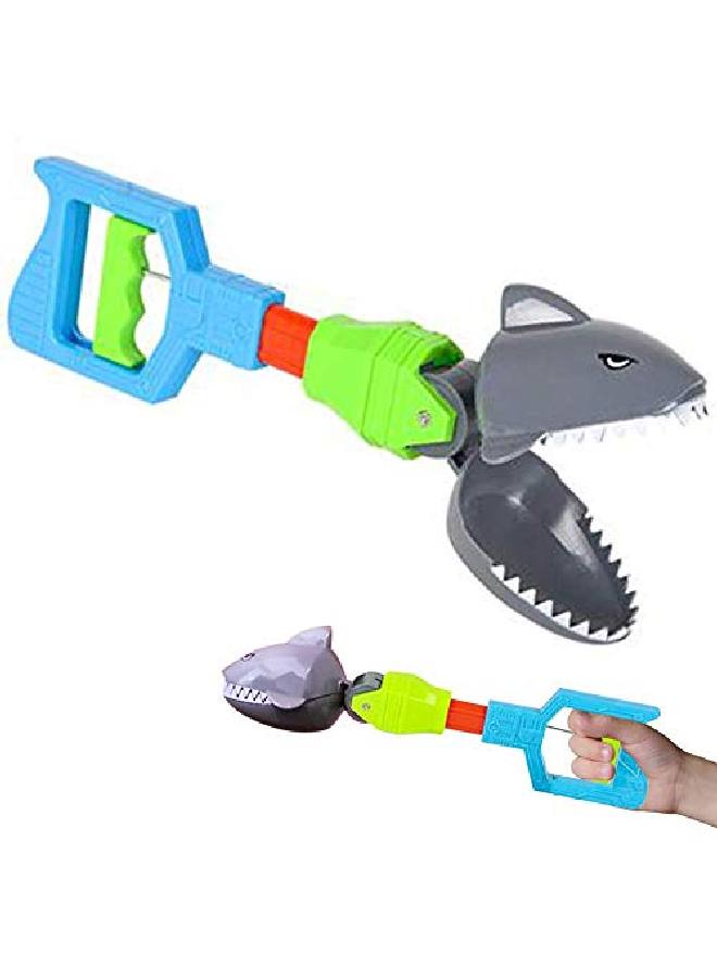 Shark Robot Hand 1 Pc Cool Shark Grabber Creature Reacher Toy For Kids Durable Plastic Animal Grabber Shark Birthday Party Favors Great Birthday Gift For Boys And Girls 14 Inch