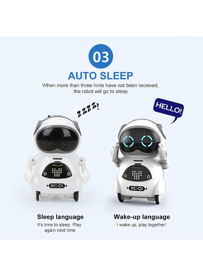 Talking Interactive Dialogue Voice Recognition Singing Dancing Mini Robot Toy