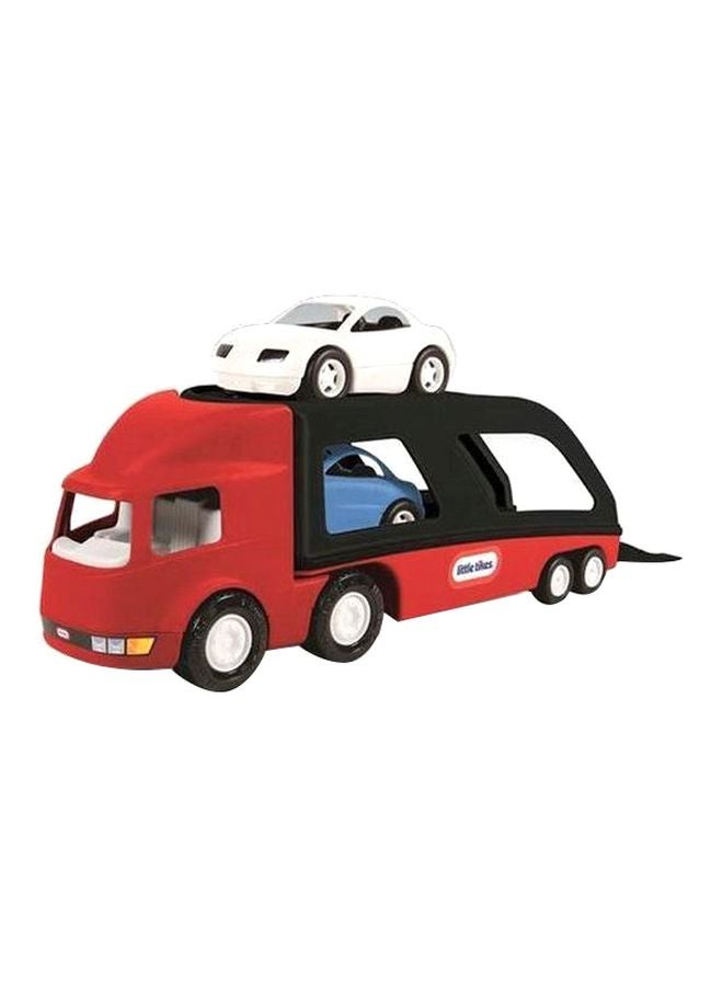 Car Carrier Truck Toy 484964 Red 72.5x18x25cm