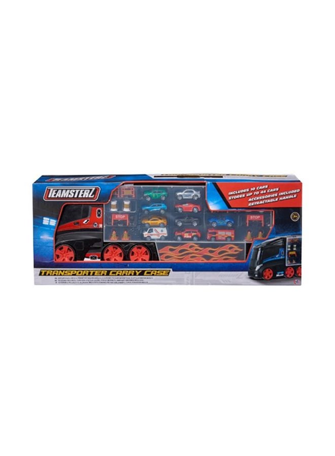 Transporter Carry Case Vehicle Set 1416447 Multicolour