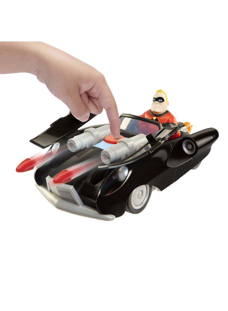 Incredible Car With Super Action Figure Toy Multicolour