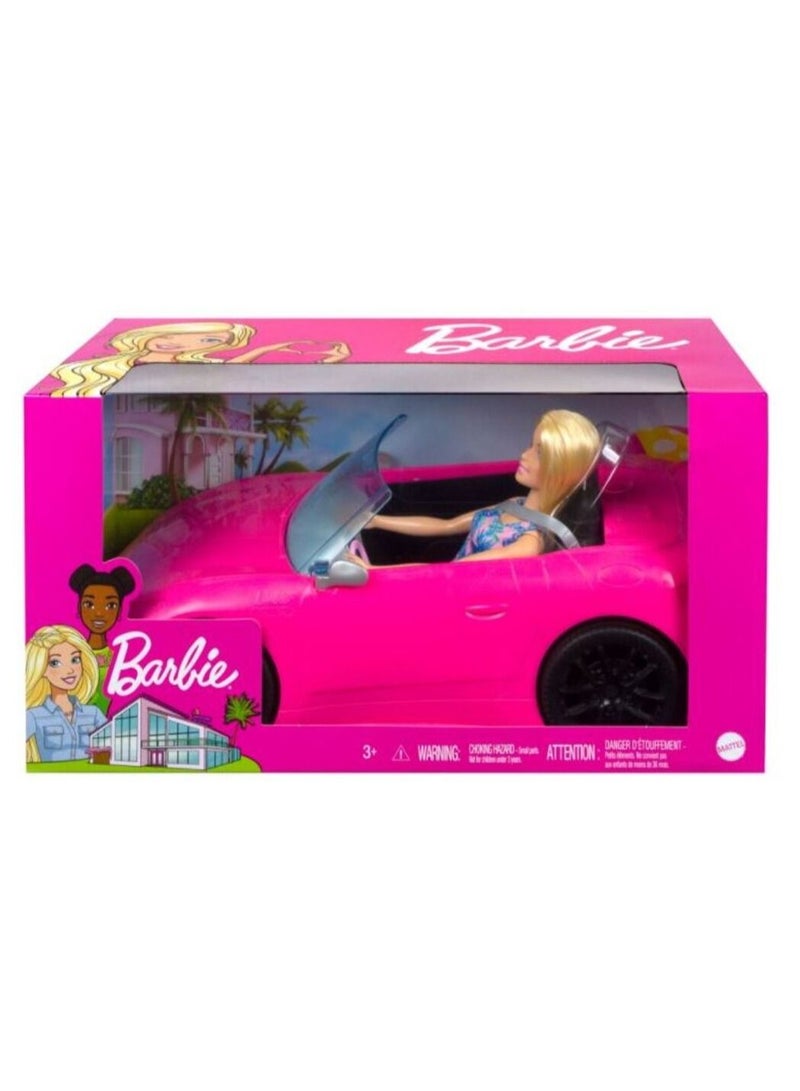 Barbie Doll and Vehicle Blonde