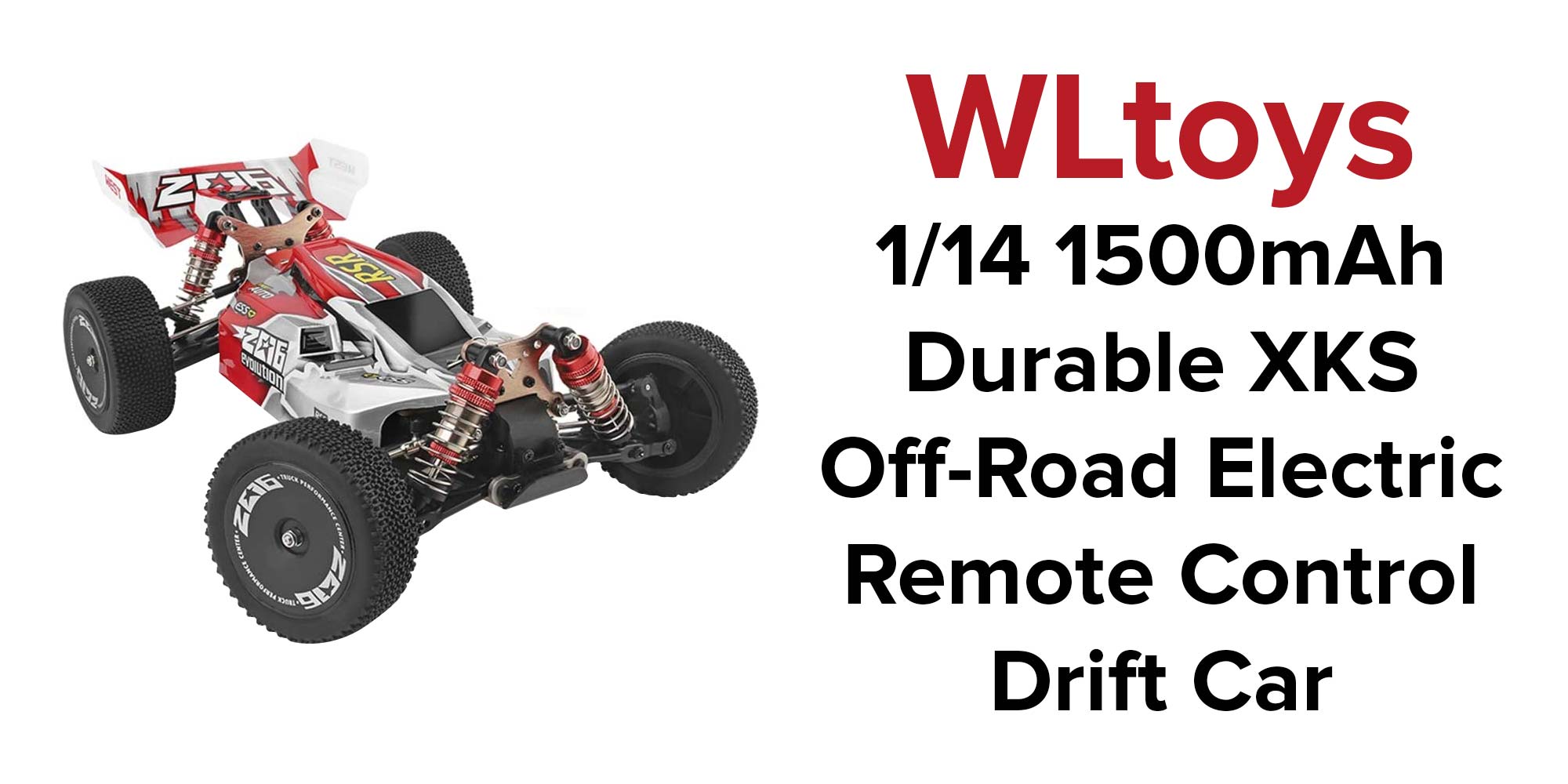 1:14 1500mAh Durable XKS Off-Road Electric Remote Control Drift Car For Kids