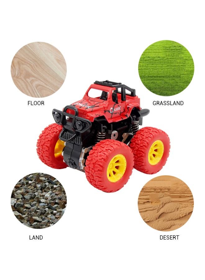 Inertia SUV Friction Power Monster Truck 9x8.5x7.5cm