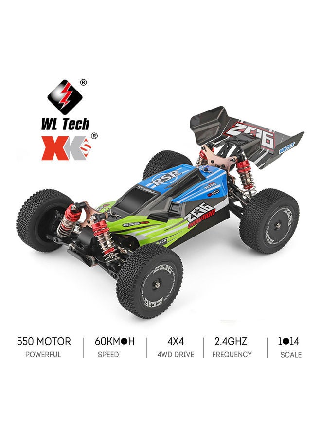 1/14 Scale RC Toy Car with 2-Battery
