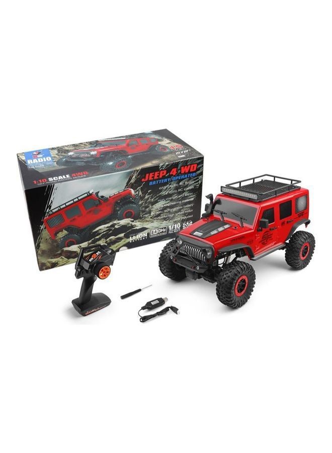 Electric Brushed Off-Road Rock Crawler Climbing RC Vehicle 43.2x22.7x26.8cm