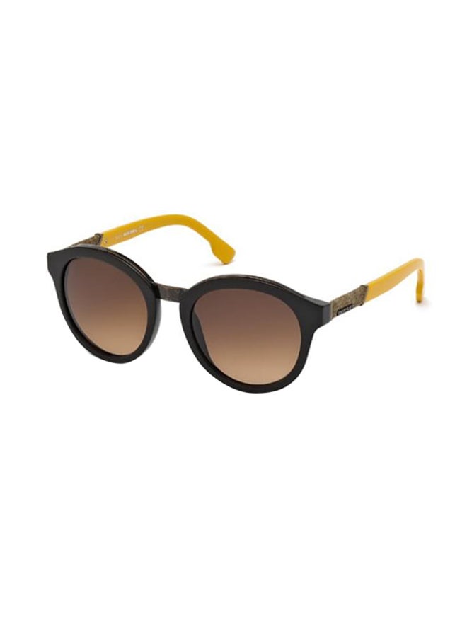 Full Rimmed Round Sunglasses - Lens Size: 53 mm