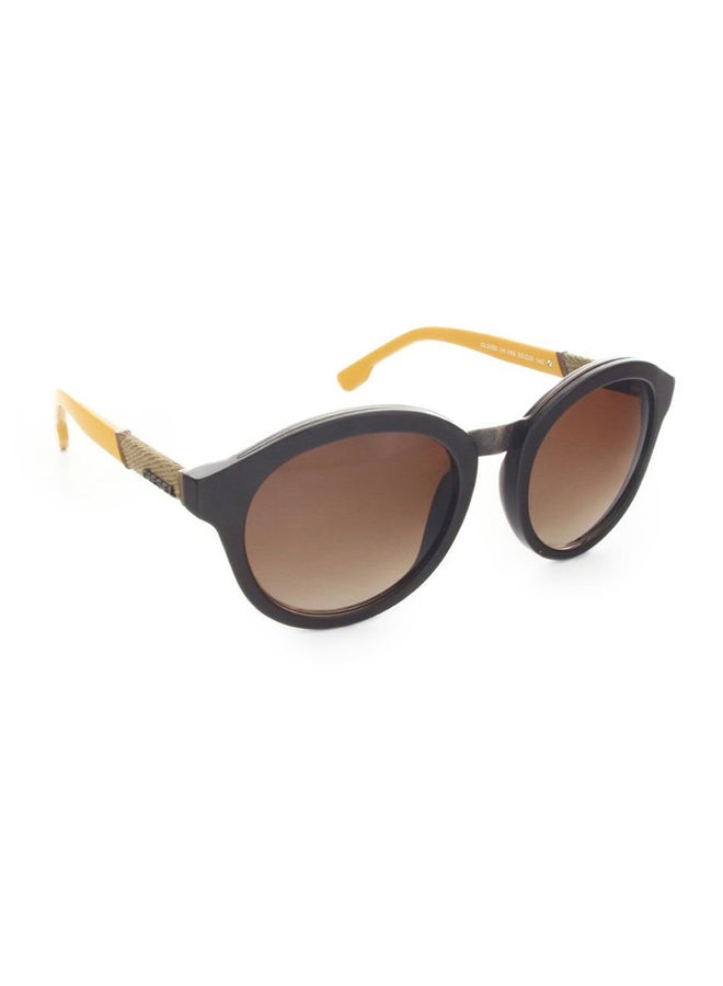 Full Rimmed Round Sunglasses - Lens Size: 53 mm