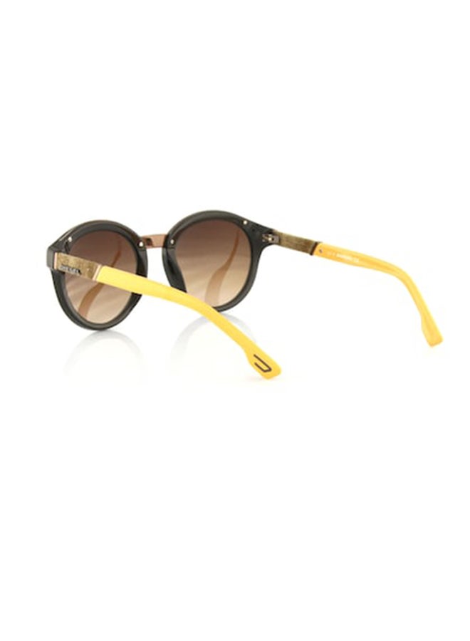 Full Rimmed Round Sunglasses - Lens Size: 53 mm