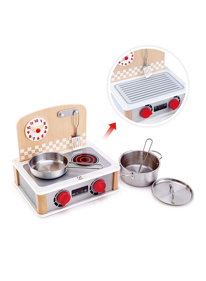 2-In-1 Kitchen And Grill Set E3151 11.8x9.1x10.1inch