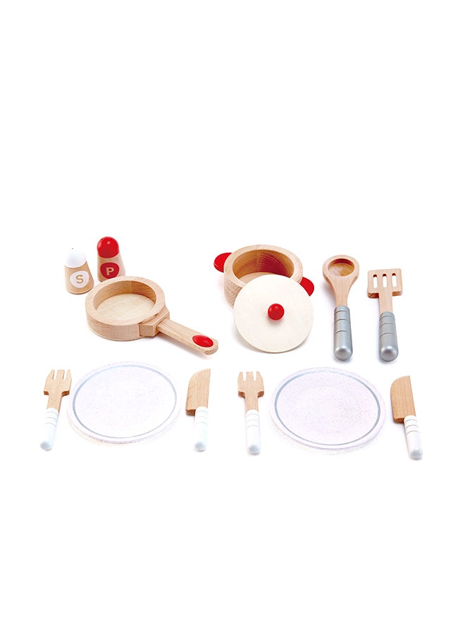 13-Piece Cook And Serve Set