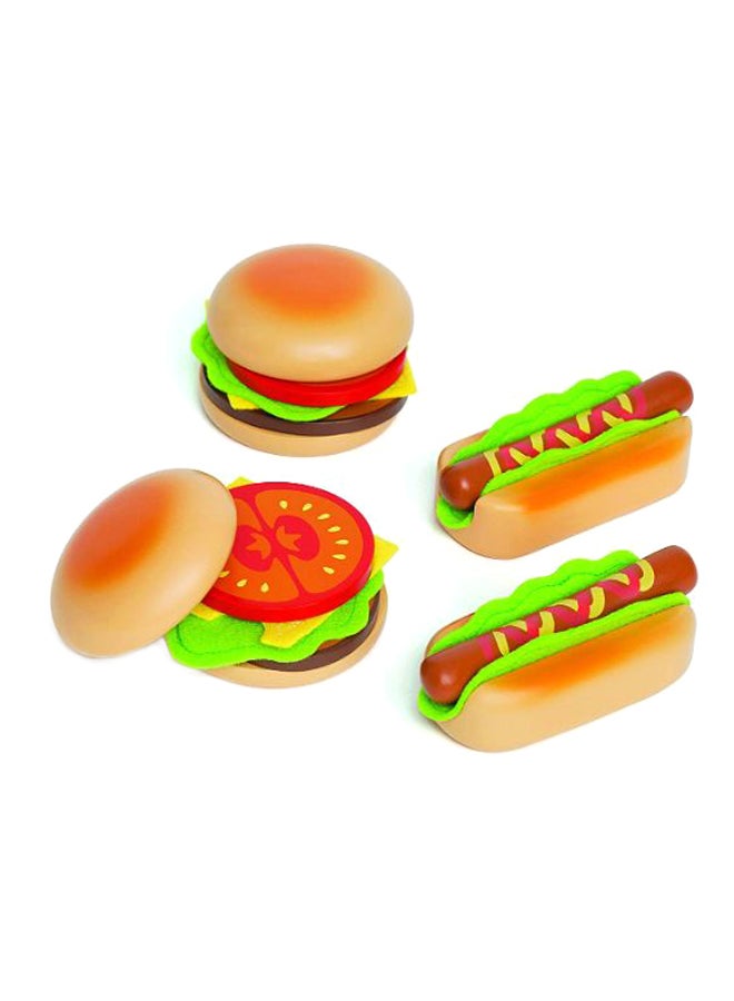 18-Piece Hamburgers And Hotdogs Set E3112