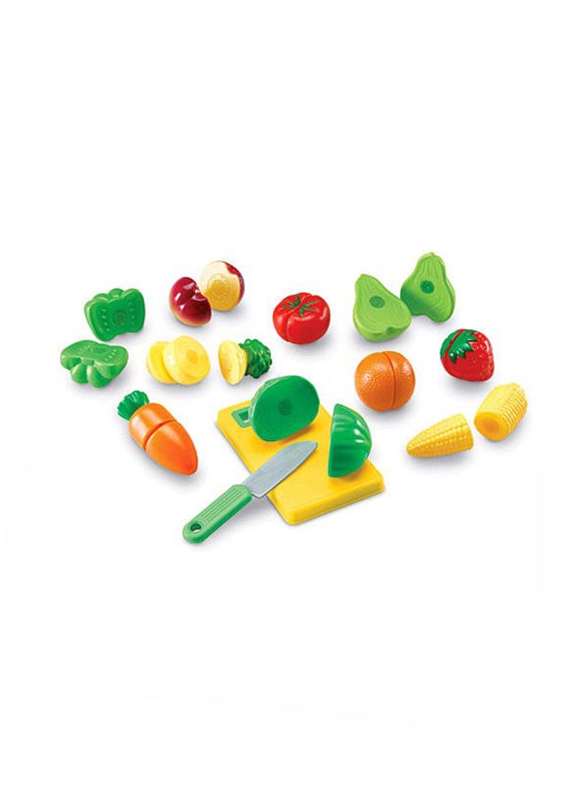 Pack Of 5 Pretend And Play Sliceable Fruit Set