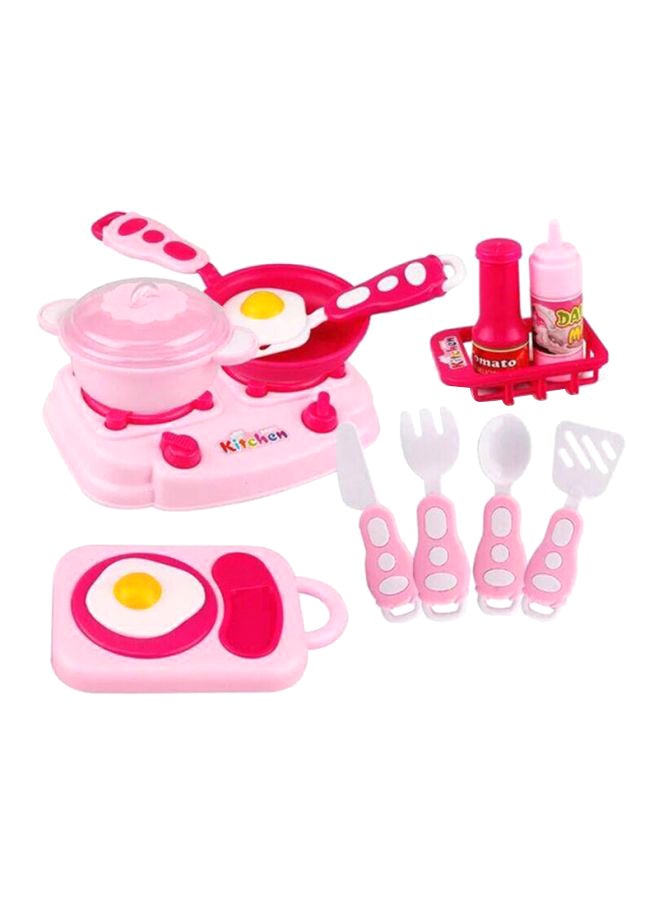 15-Piece Plastic Kitchen Pretend Play Set