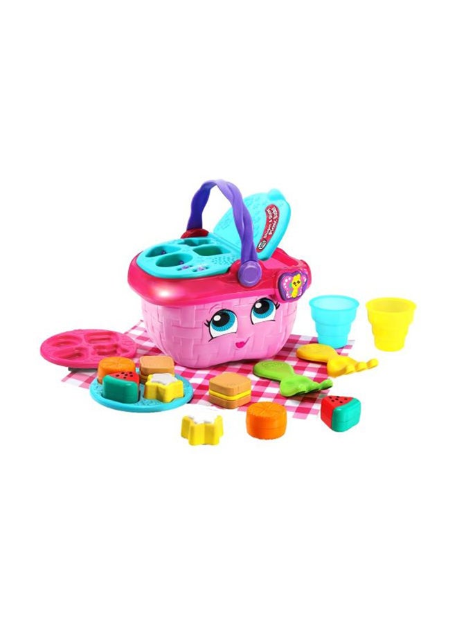 Shapes And Sharing Picnic Basket And Playset 603603