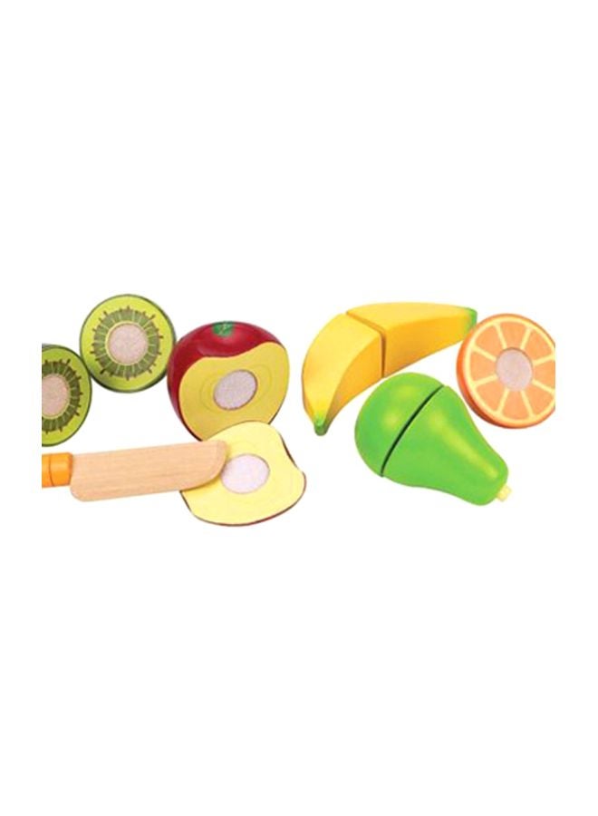 13-Piece Fresh Fruit Cutting With Knife Play Set