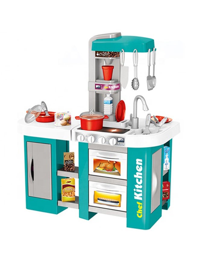 Children Multifunctional Funny Cooking Kitchen Play Toys 61X33X72.5cm