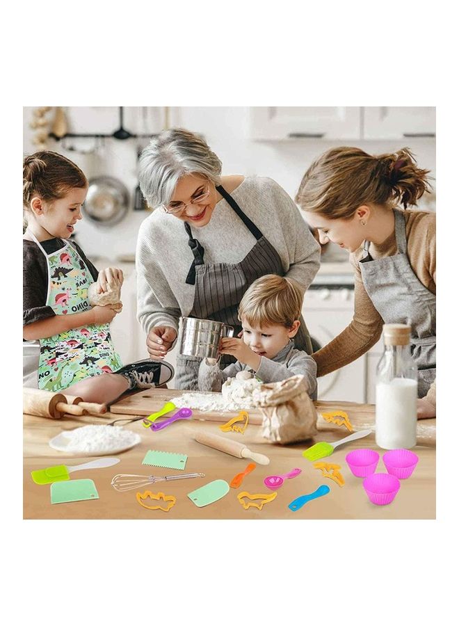 26-Piece Chef Play Set Includes Apron
