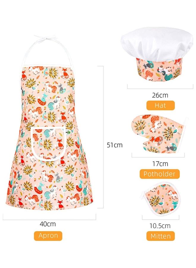 26-Piece Chef Play Set Includes Apron