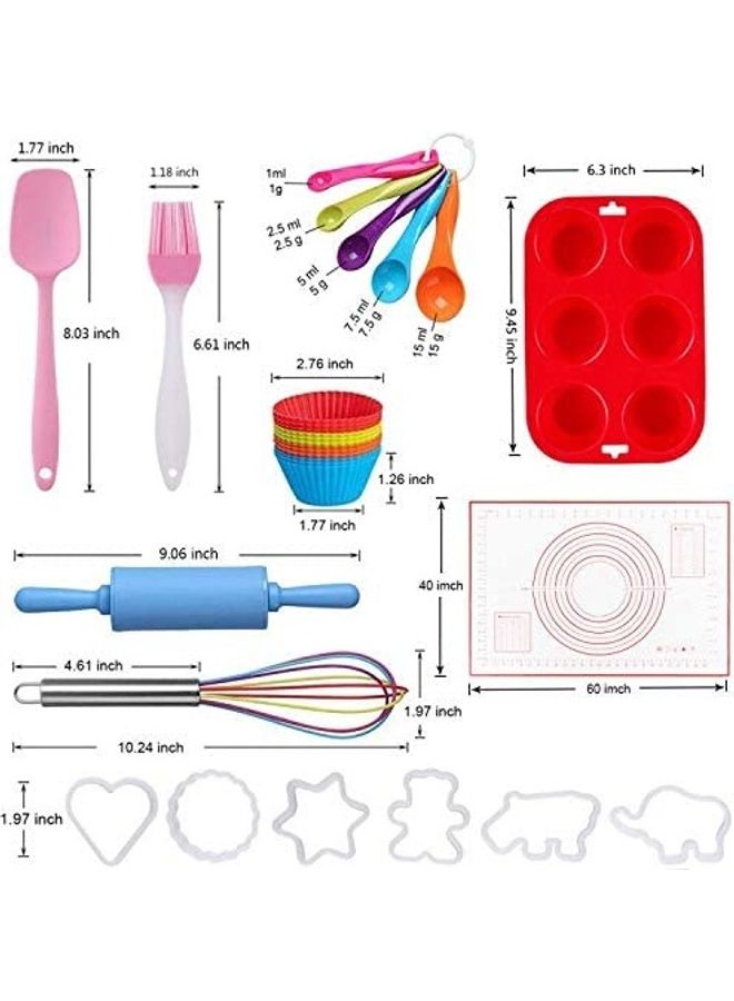 34-Piece Cooking and Baking Play Set