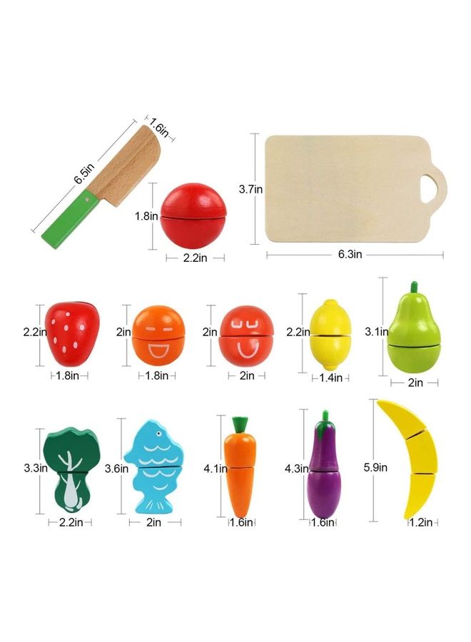 Fruits And Vegetables Cutting Toys