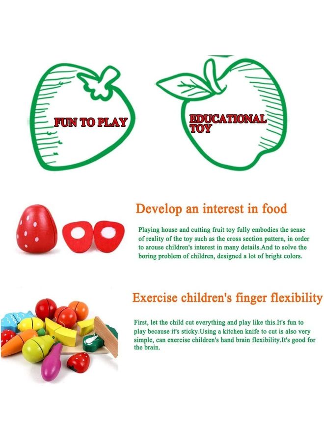 Fruits And Vegetables Cutting Toys