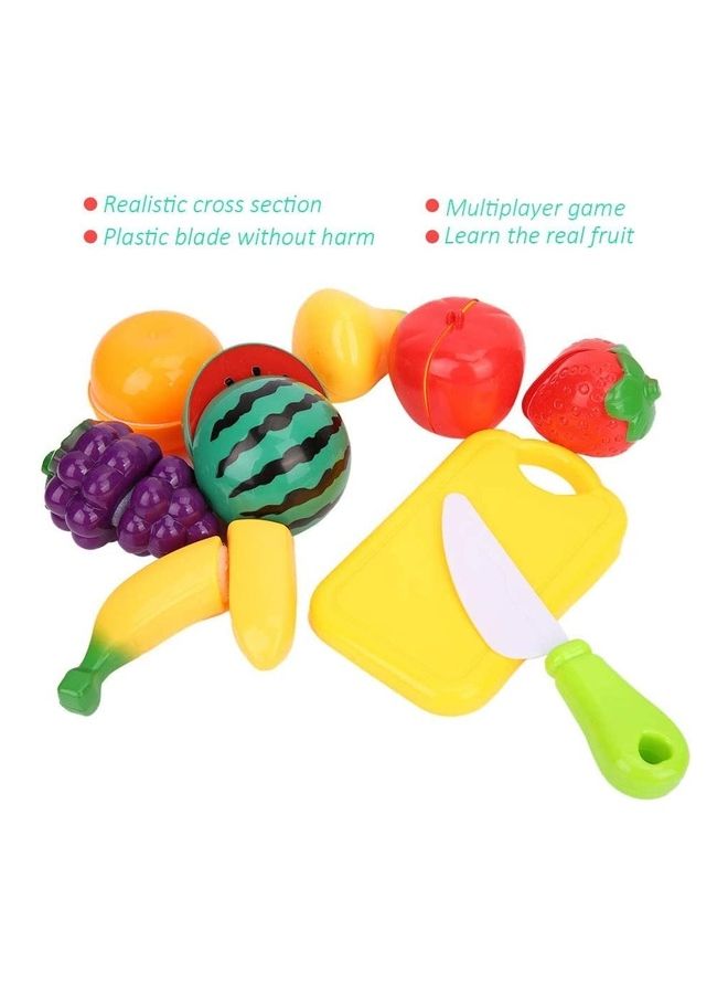 9-Piece Fruits And Vegetables Cutting Toys