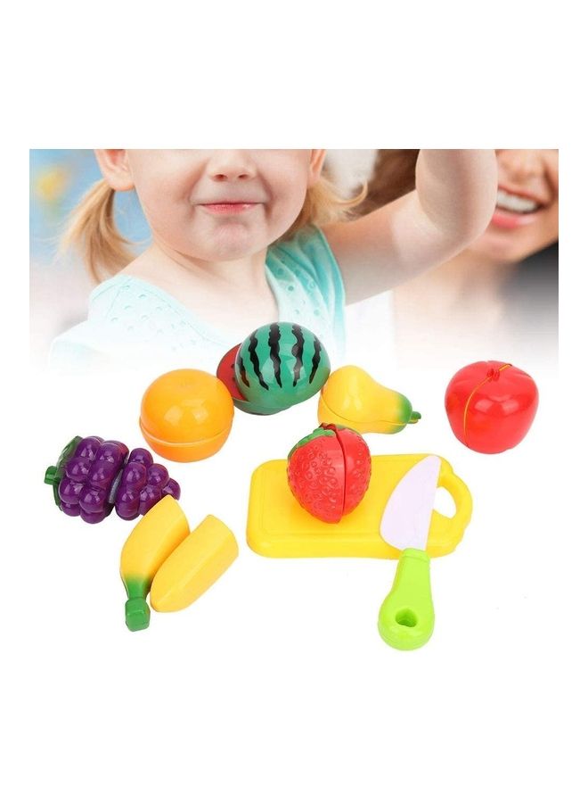 9-Piece Fruits And Vegetables Cutting Toys