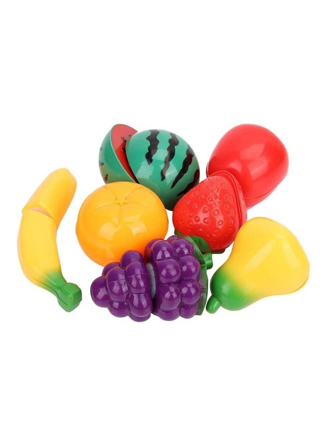 9-Piece Fruits And Vegetables Cutting Toys