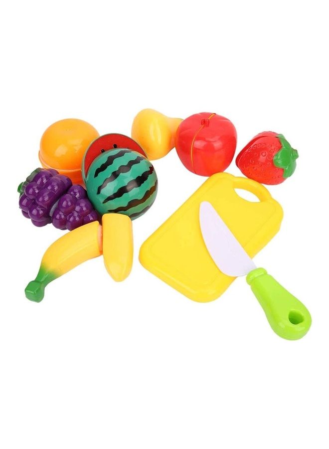 9-Piece Fruits And Vegetables Cutting Toys