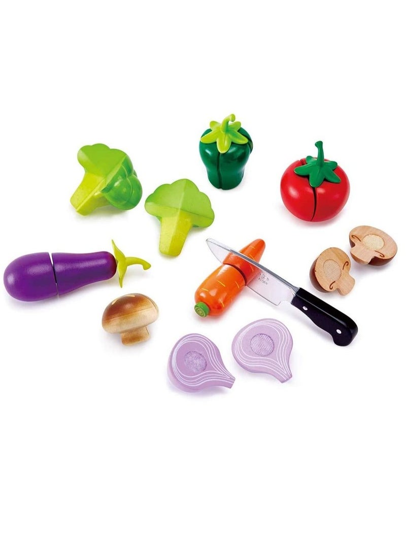 Hape Wooden Garden Vegetables Cooking Accessories