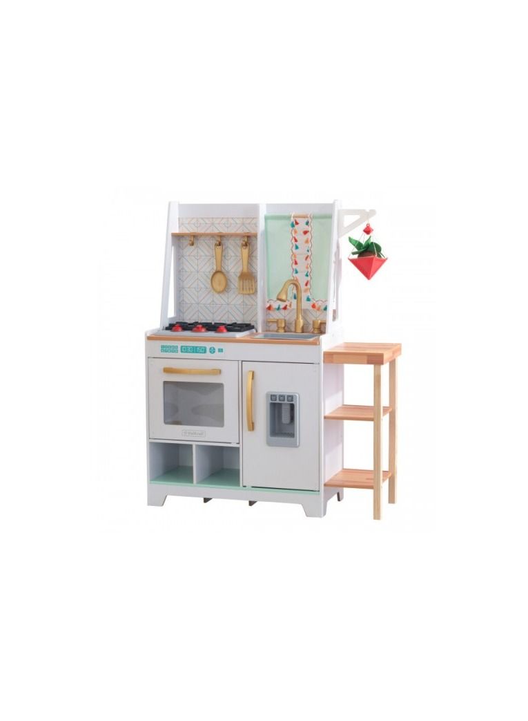 Kidkraft - Boho Bungalow Wooden Play Kitchen