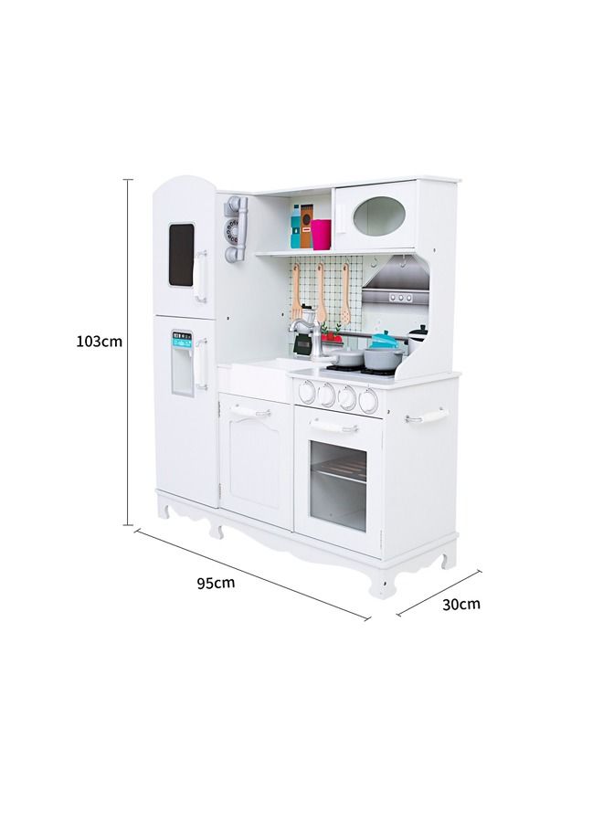 Indoor Baby Kitchen Wooden Toys For Kids Cooking Play