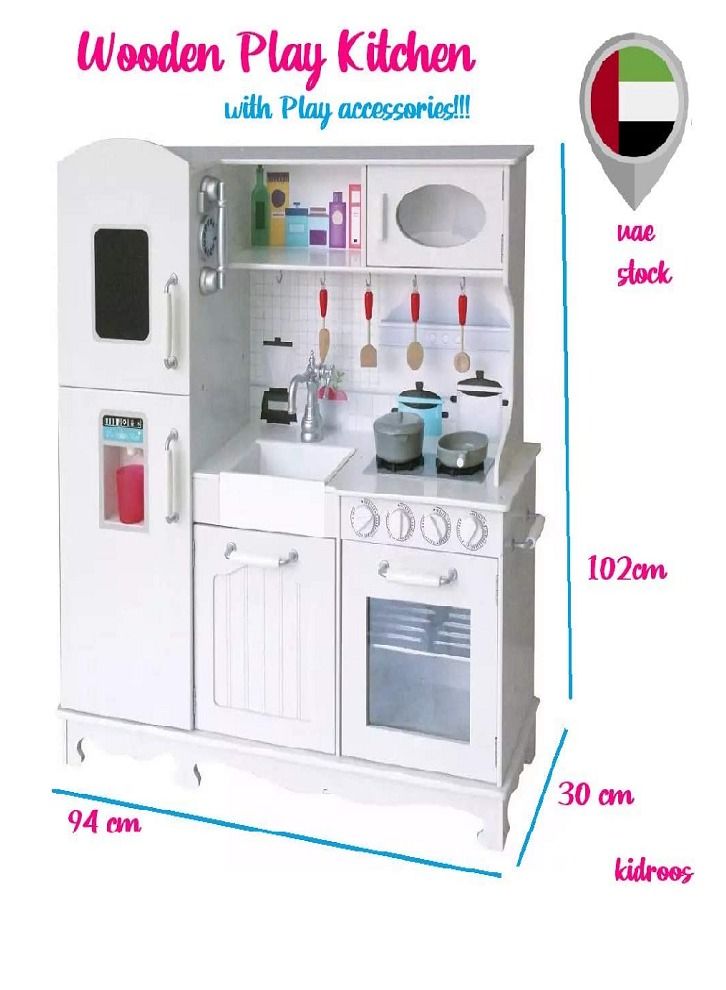 XIANGYU Kids Stylish modular Kitchen Set's and Role Play wooden Kitchen