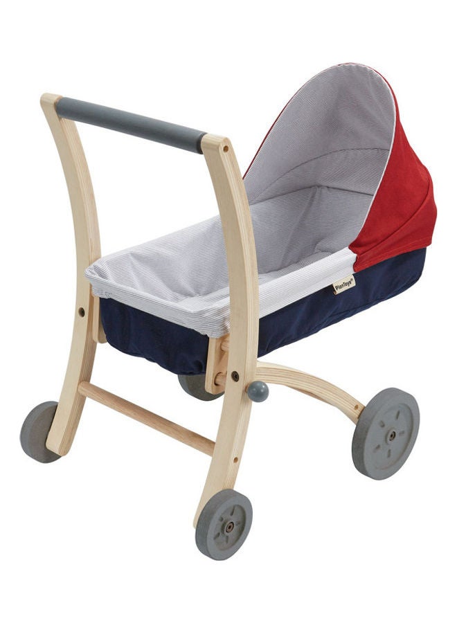 Wooden Doll Stroller 51.2 x 34.9 x 49.6cm