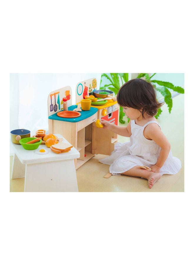 Wooden Kitchen Set