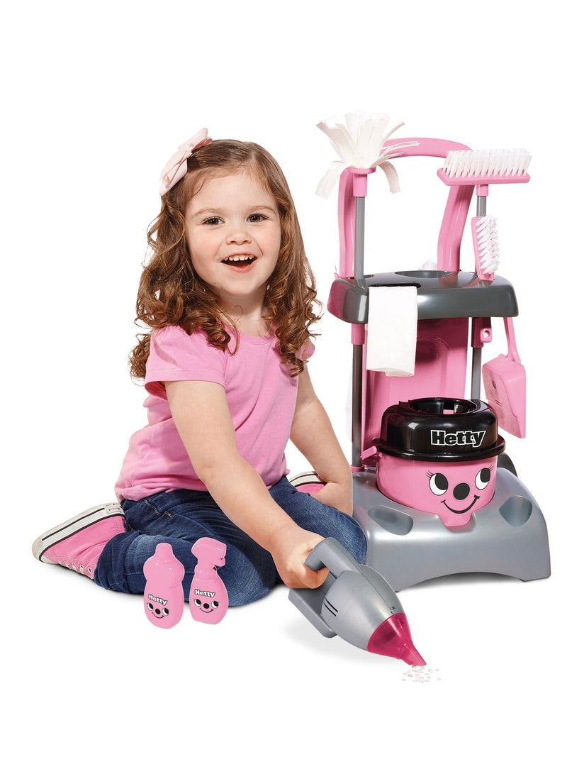 Hetty Deluxe Cleaning Trolley Pink