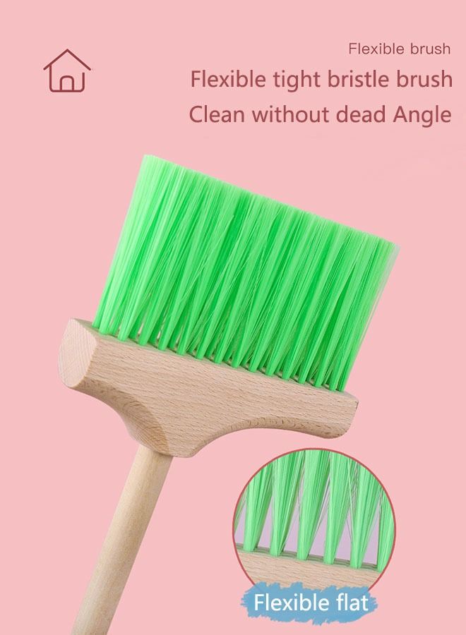 Kids Cleaning Set,wooden Cleaning Tool,toy Cleaning Set Includes Broom, Mop, Duster And Organizer, Housekeeping Toy Set, Stem Toys