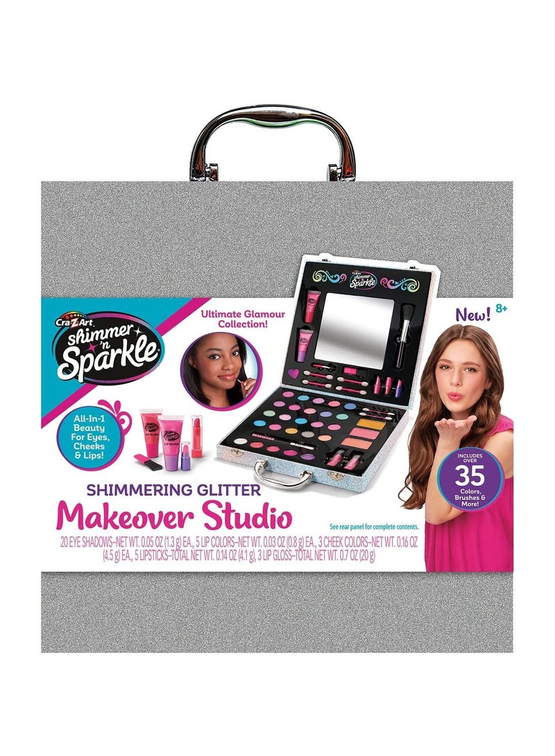 Shimmer N Sparkle Glitter Makeover Studio Beauty Kit