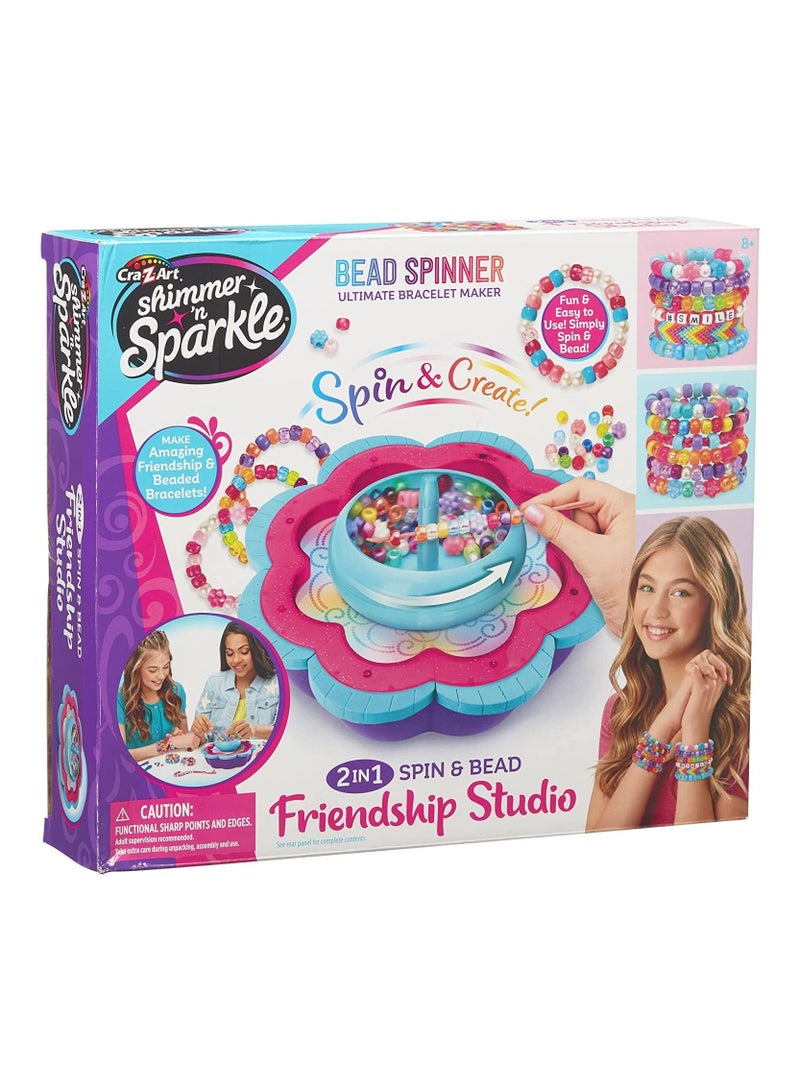 2 in 1 Spin Make Your own Beaded and Friendship Bracelets Studio
