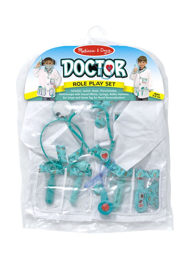 7-Piece Doctor Role Play Costume Set